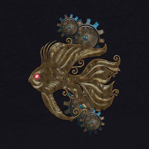 Wonderful steampunk fish by Nicky2342